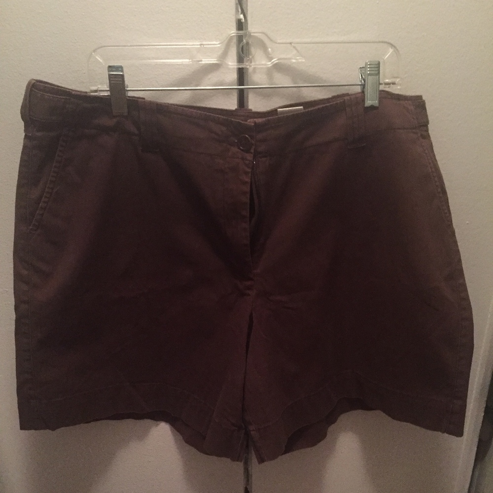 Talbots Brown Cotton Shorts